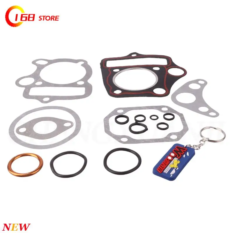 

НОВЫЙ комплект горизонтальных прокладок двигателя 70 куб.см — прокладки поршня цилиндра, совместимые с мотоциклами и квадроциклами Zongshen Kayo Dirt Pit