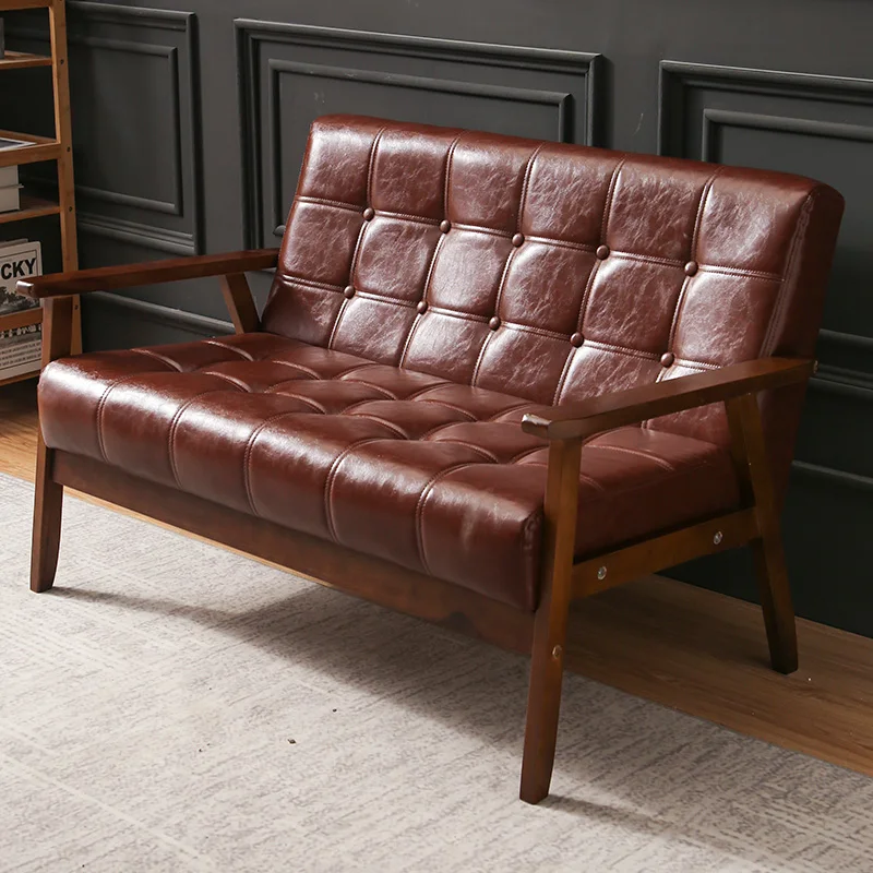 Genuine Leather New Sofa Designer Couches Luxury Balcony Nordic Sofa Reading Loveseat Muebles Para Salas Modernos Furniture image 3