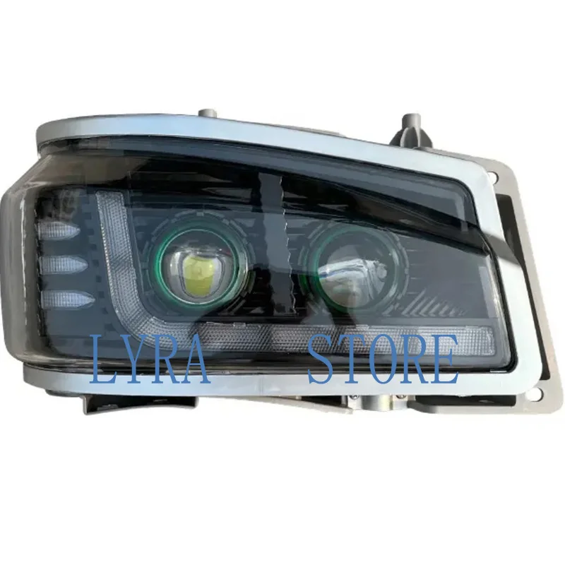 

1 шт. полностью светодиодные фары подходят для фар SHACMAN HOWO 380 WG 9719720001 WG 9719720002
