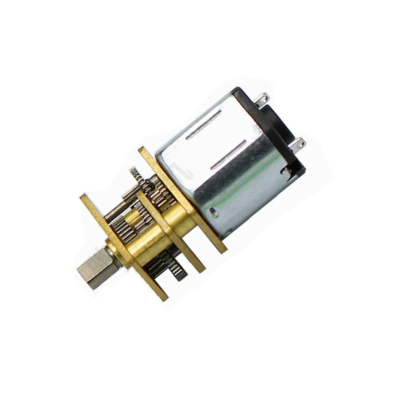 All-metal GM12-N10 Micro DC Gear Motor Coin Size DC3.0V