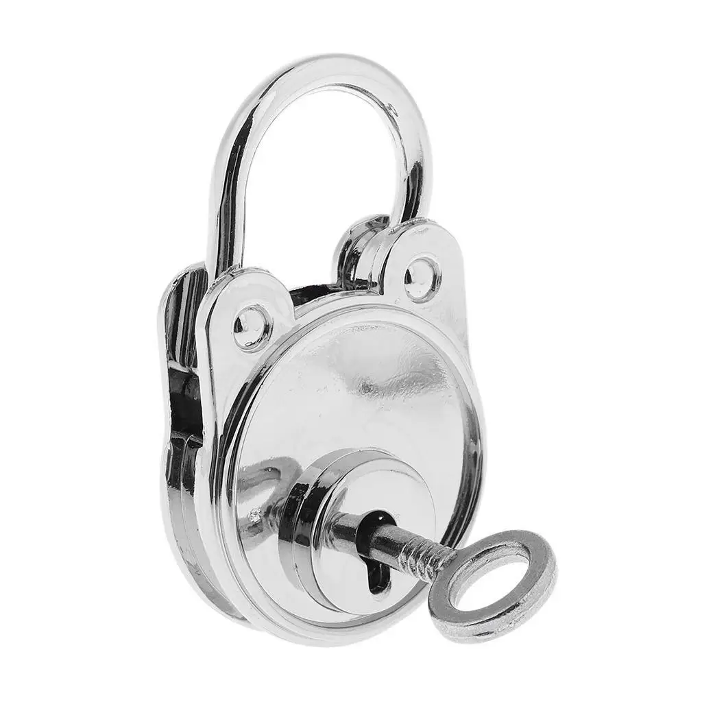 Vintage Style Mini Archaize Useful Padlocks with Key Silver