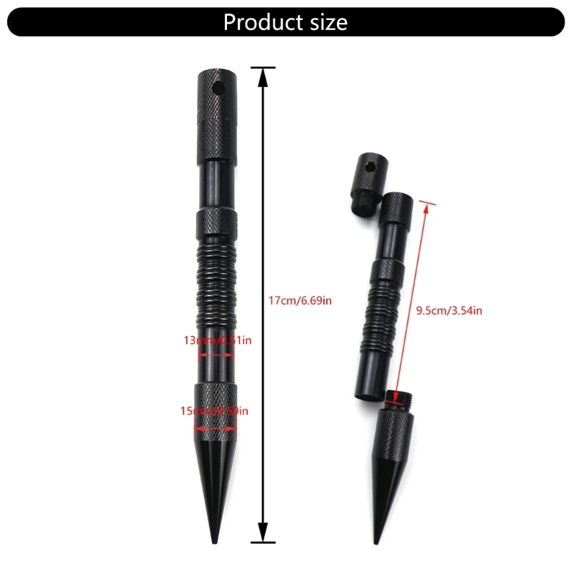 Outdoors Adventure 14 個パラコード針 & テント杭セット シェルター構築ドロップシッピング用