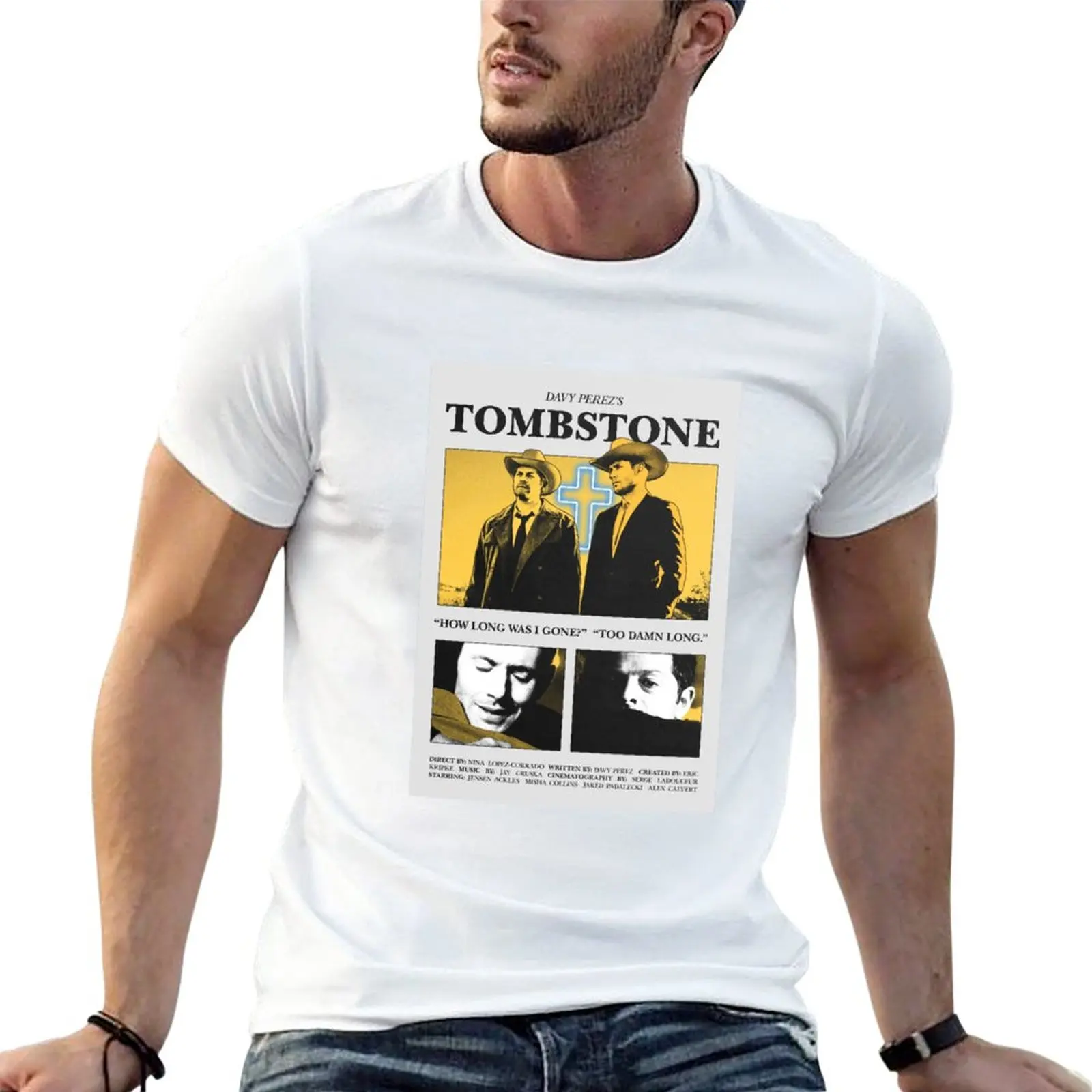 New Tombstone T-Shirt oversized t shirt custom t shirts sublime t shirt Blouse plain white t shirts men