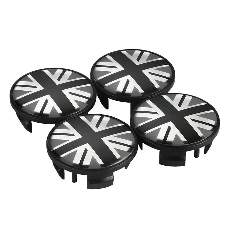 4Pcs/Set 54mm Car Wheel Center Hub Cap Rim Covers For Mini JCW S One Countryman R50 R55 R56 R57 R58 Auto Accessories