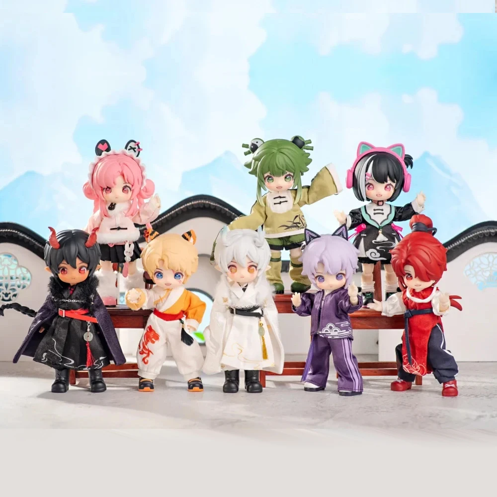 

Третье поколение, учебный тур, сезон OB11, слепая коробка, суставная кукла, 1/12 BJD, модный милый подарок ручной работы