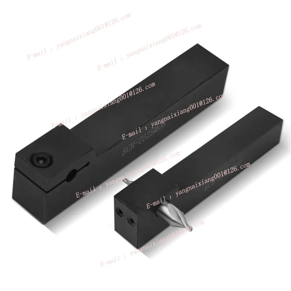 Lathe Center Drilling Tool Holder ECH2020K05/2525M06/08/10/12 CNC Machining Tool Center Drilling Clamping Toolbar Type Sides