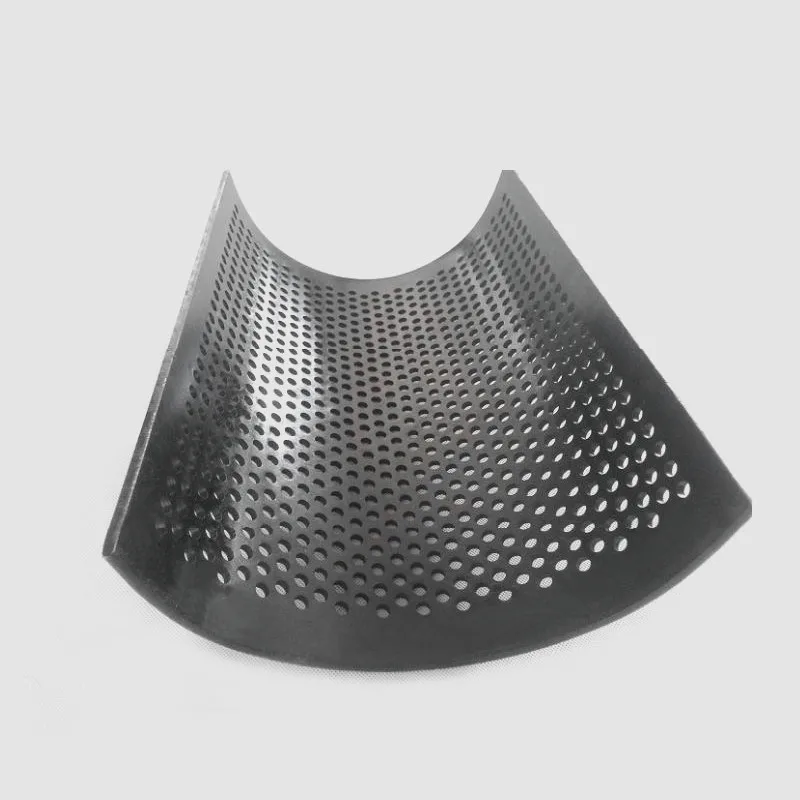 Plastic Crusher Accessories Filter Screen Crusher Screen With Edge Screen Mesh