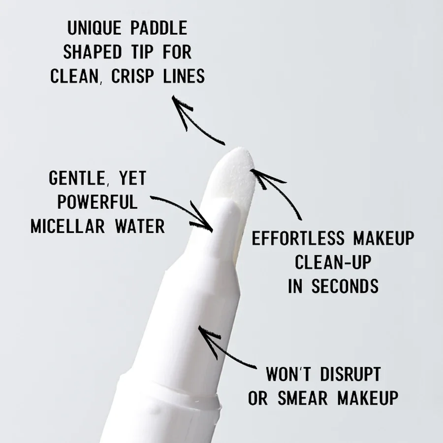 Gentle Makeup Correction Pen Lip Repair Tool For Smudge Proof Easy To Use Portable Remover Pencil Easy Clean Eyeliner