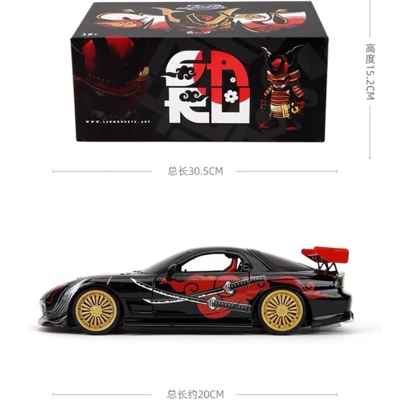 1:24 مختبر القرود عالية محاكاة دييكاست سيارة سبيكة معدنية نموذج سيارات لعب للأطفال هدية جمع #2