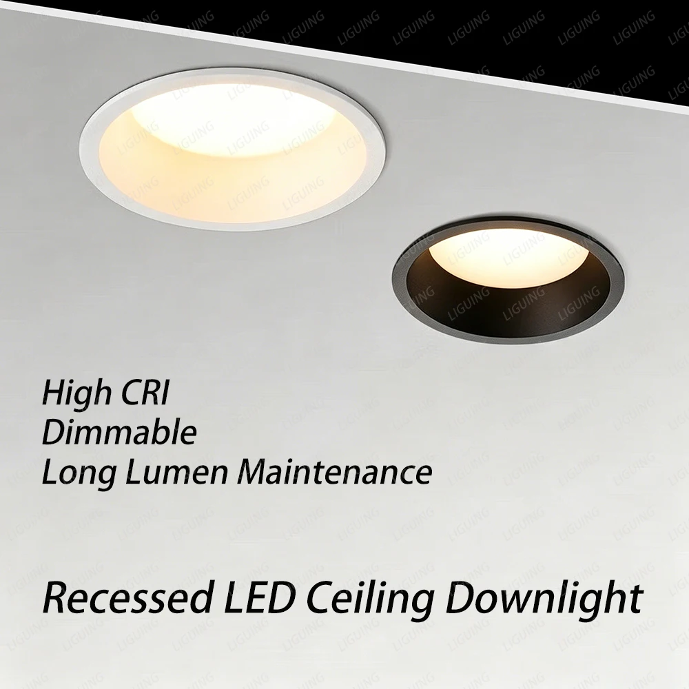 

Recessed LED Ceiling Lamps Embedded Lights Dimmable Downlight For Kitchen Living Room Home Decor Indoor Lighting 110V 220V