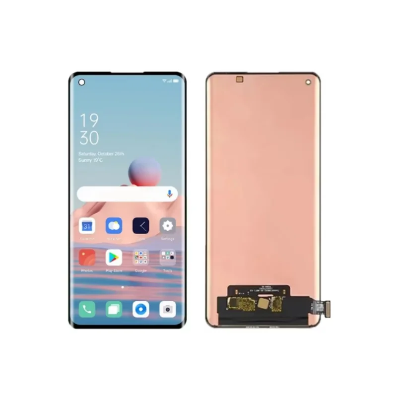 Tested AMOLED For Oppo Reno 5 Pro LCD Display Screen+Touch Panel Digitizer For Reno 5 Pro 5G PDSM00 PDST00 CPH2201 Display