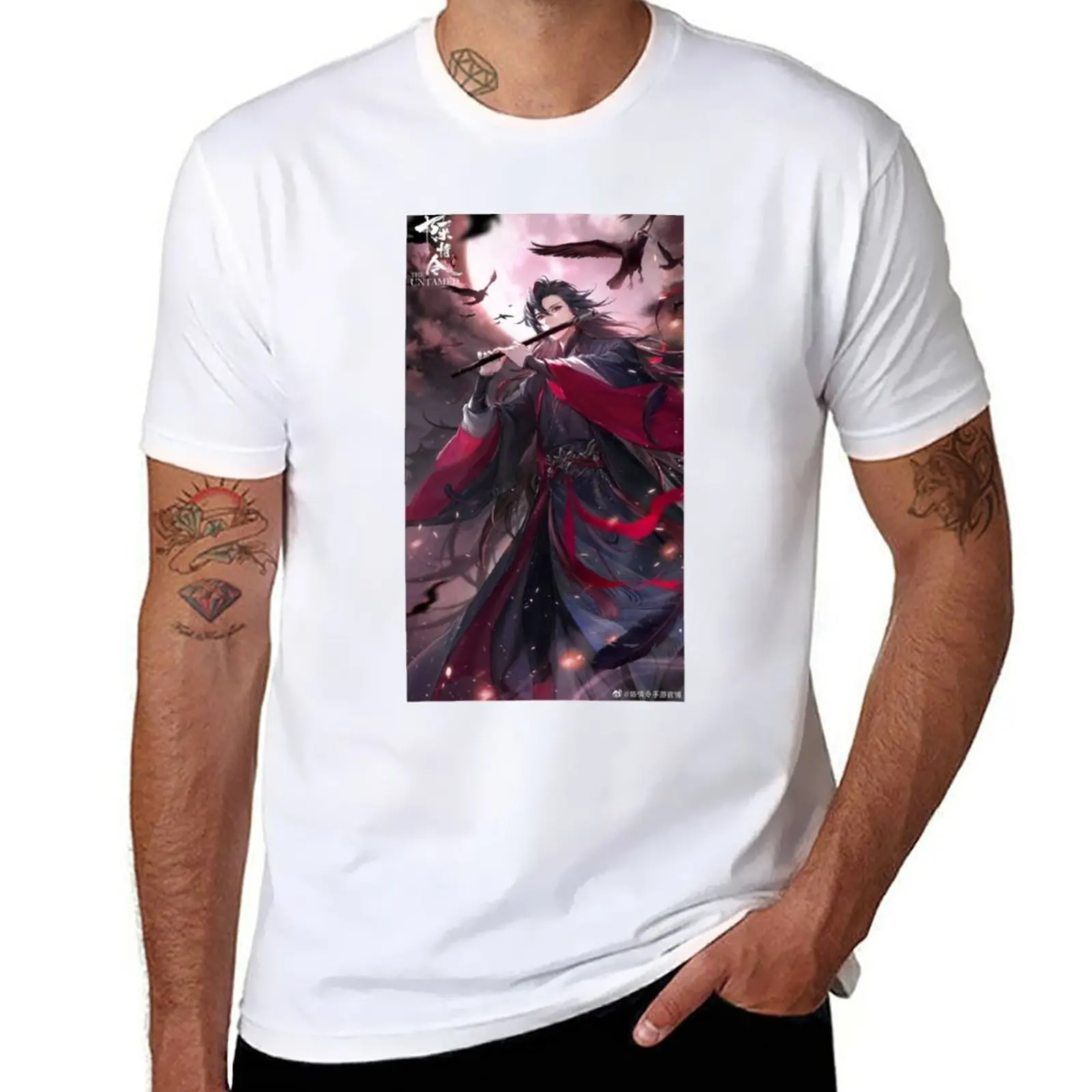 New Wei Wuxian T-Shirt T-shirt for a boy graphics t shirt mens graphic t-shirts anime