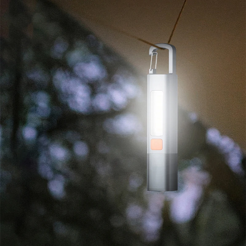 USB Rechargeable Spotlights LED Portable Rechargeable Spotlight Camping Lantern Home Camping Tent Travel Lighting Flashlight