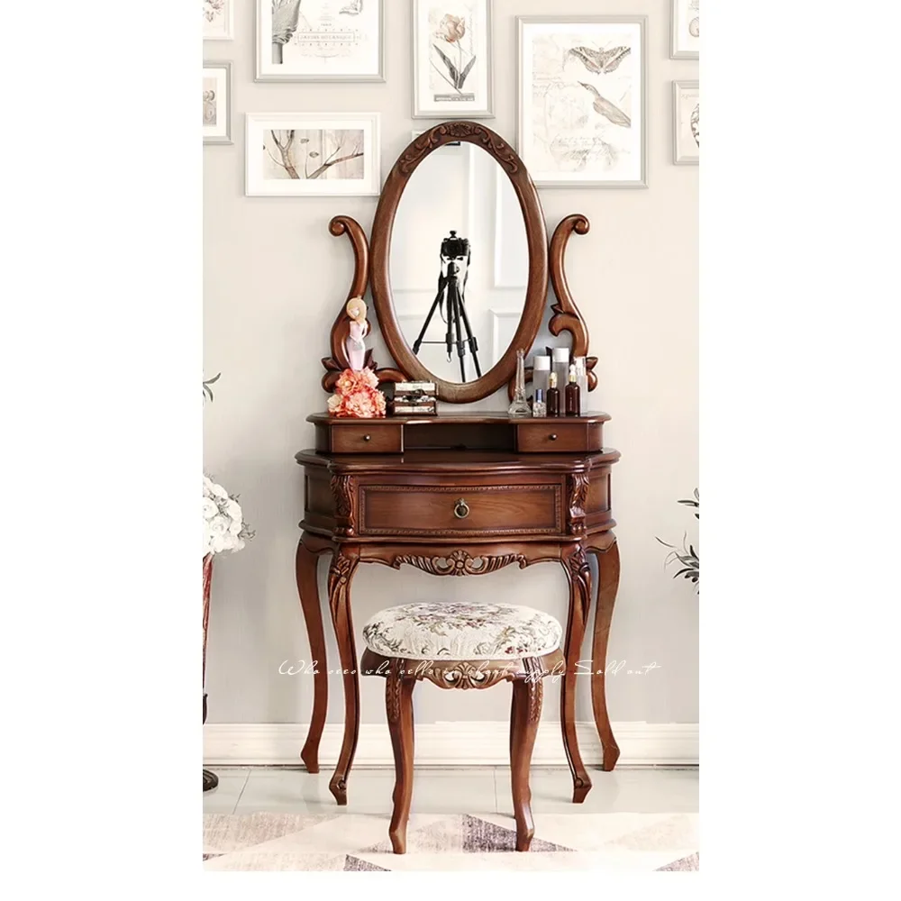 

American country solid wood bedroom dresser