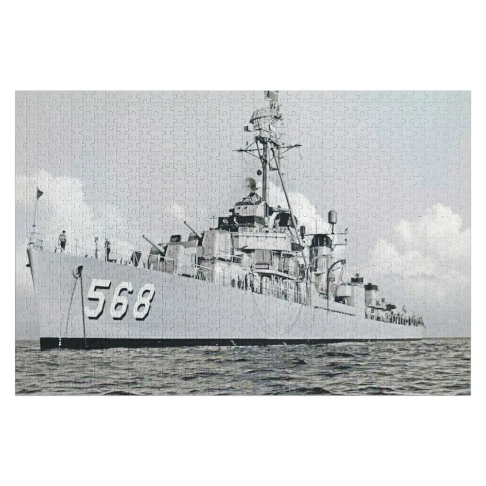 USS WREN (DD-568) SHIP'S STORE Jigsaw Puzzle Jigsaw For Kids Wooden Boxes Works Of Art Picture Puzzle