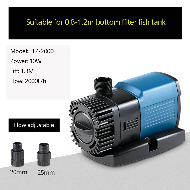 220V Water Pump Submersible Pump For Aquarium Fountain Pond Pump Fish Tank Garden Pond Pumps Fountain 2000—12000L/H