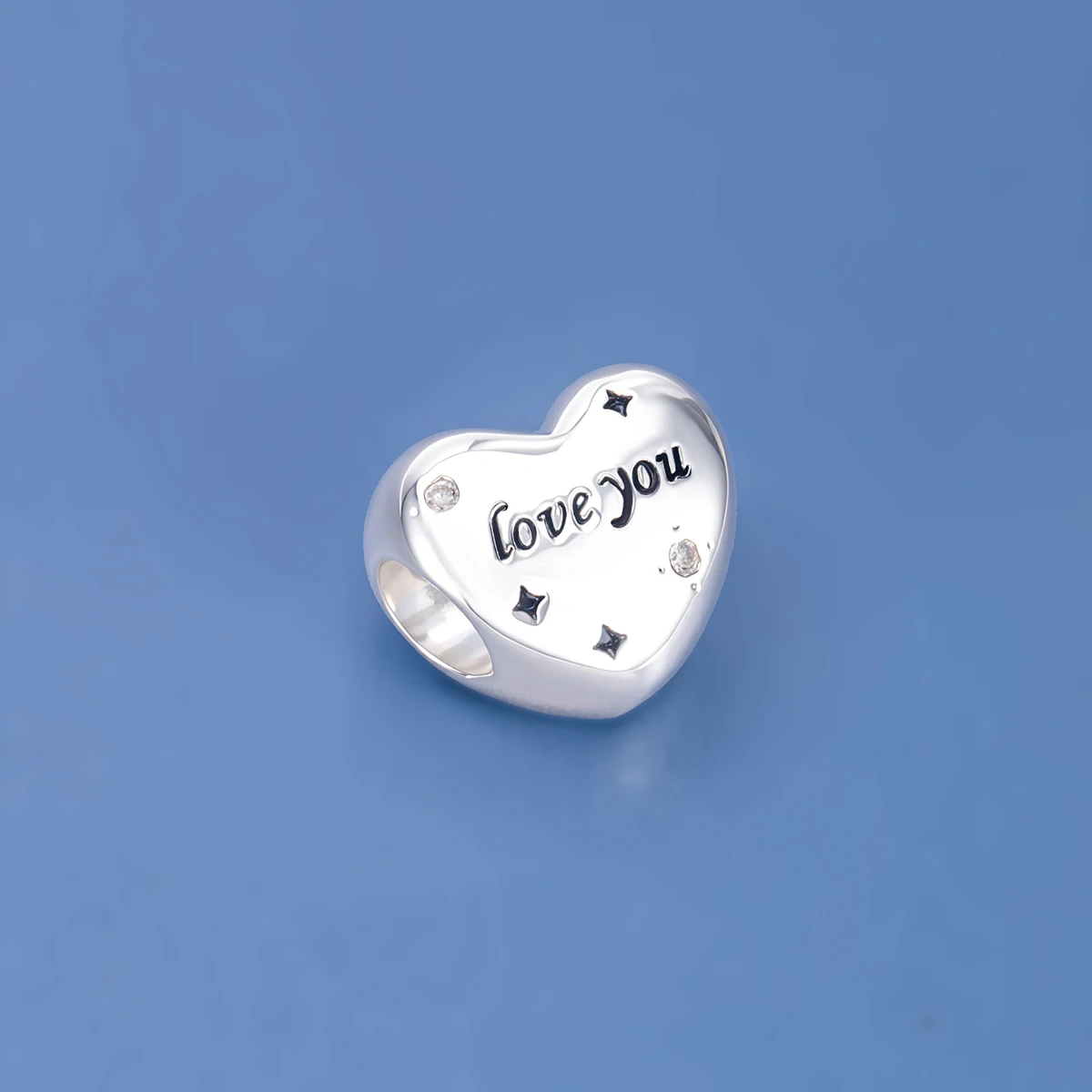 Original Design Love Couple Confession Bead Pendant DIY Bracelet Necklace Valentine's Day Gift Eco friendly Copper Material