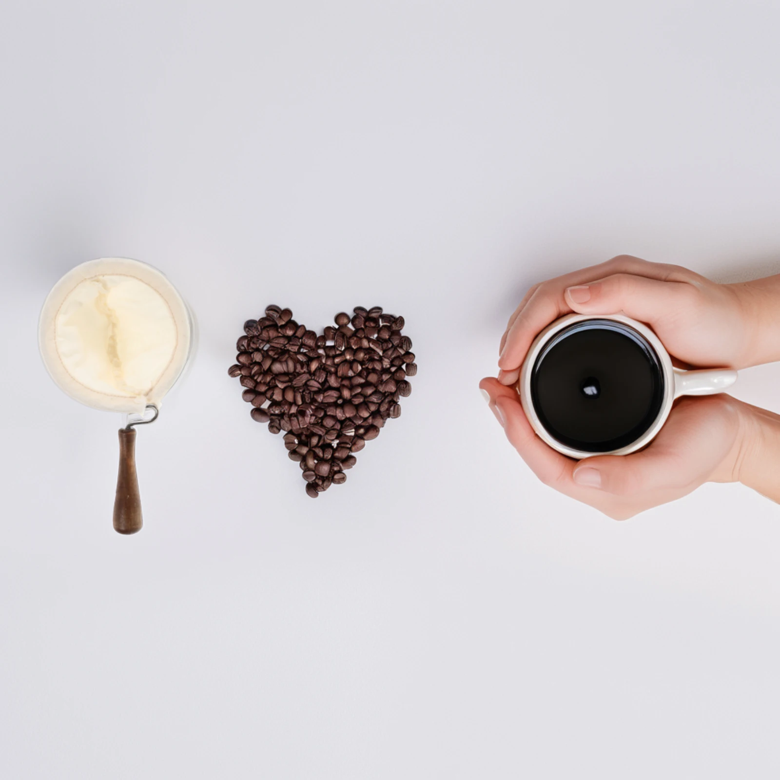 

Hand Brewed Coffee Funnel Sock Strainer Cloth Filter Household Manual Portable Dripper Travel Bag Maker Filters Espresso Tea