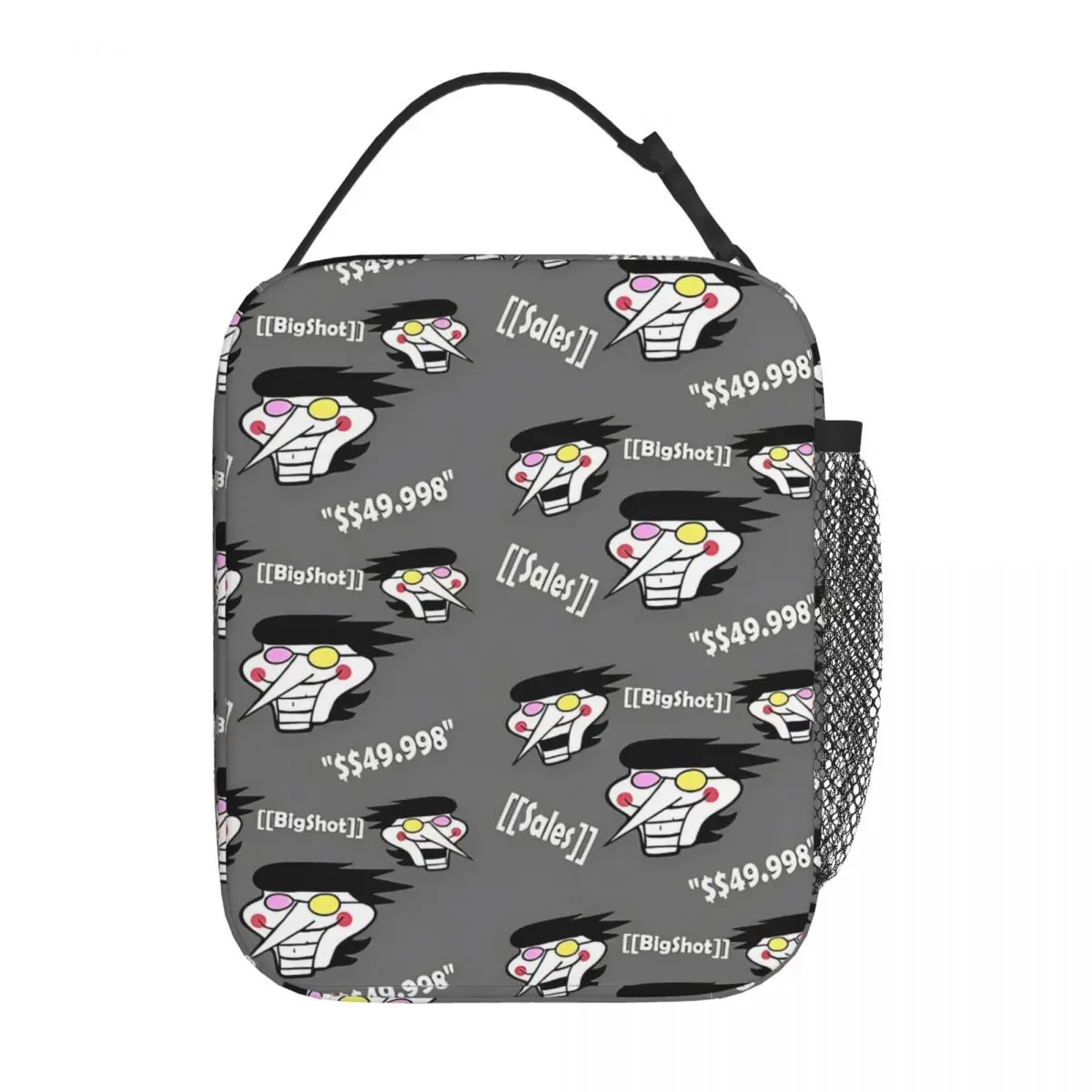 Deltarune Spamton Insulated Lunch Bag Leakproof Video Games Meal Container Thermal Bag Tote Lunch Box Office Picnic Girl Boy
