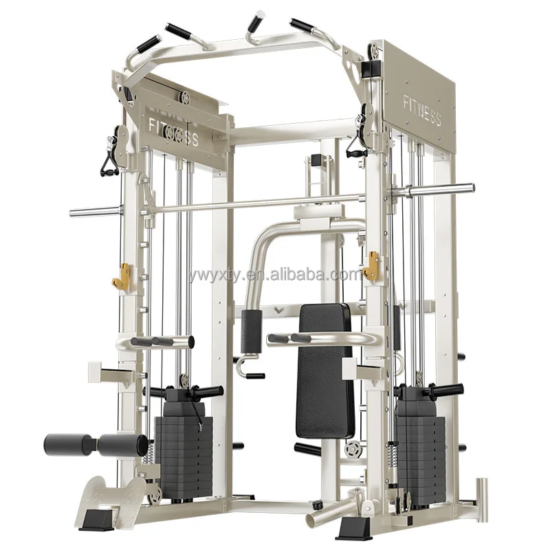 Máquina de frijoles multifuncional comercial para gimnasio, gimnasio en casa con pila de pesas, equipo de gimnasio, estante de energía multifuncional