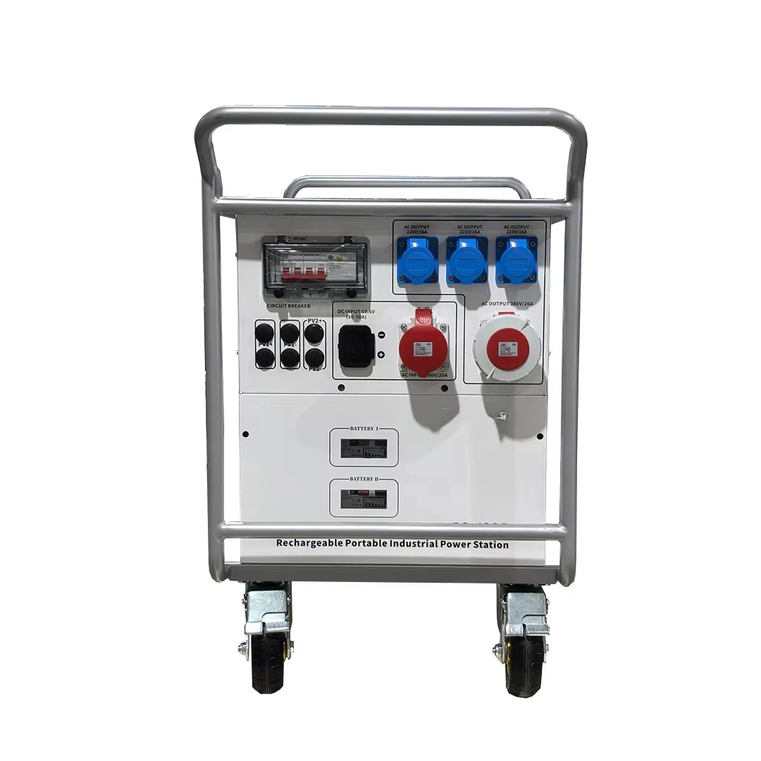 SOFIMO Large Portable Power Station All-in-One Portable Solar Generator with Energy Storage for RVs and Outdoors Construction