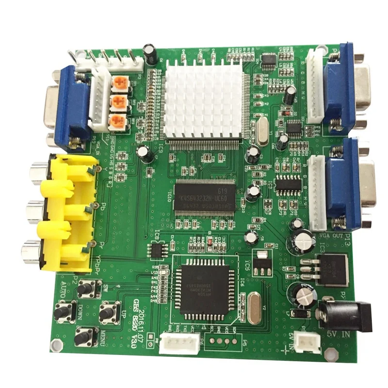 HD Jieba Low Solution Signal RGB To VGA Dual Output Conversion Board