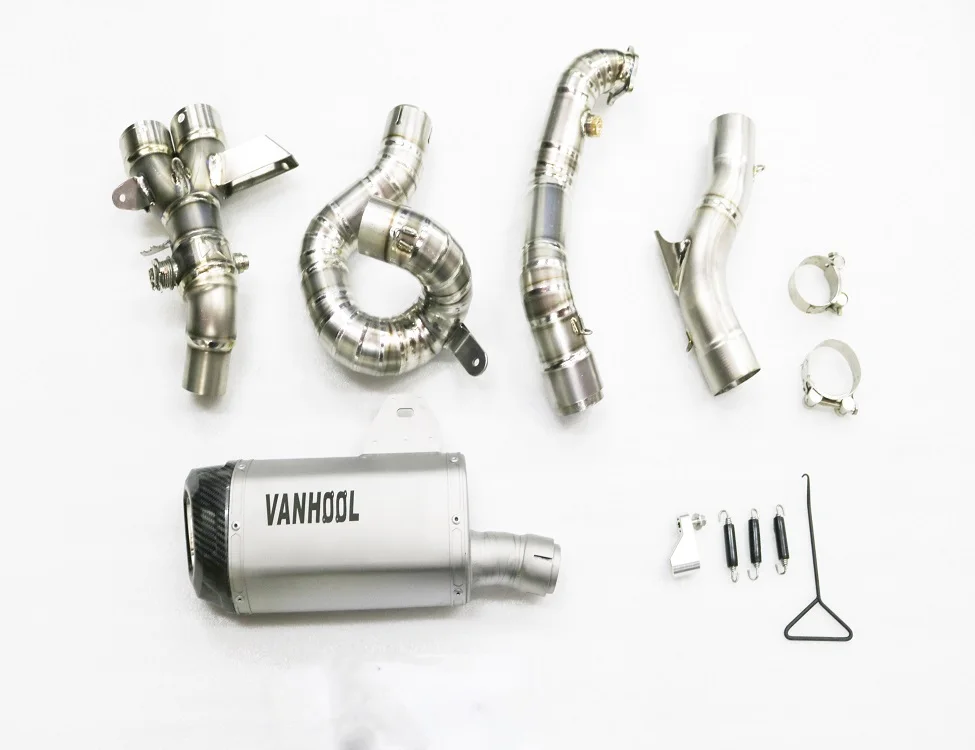 

FBVV Motorcycle Performance Valve Titanium Stainless Steel Exhaust Pipe Muffler System for Ducati Multistrada 950
