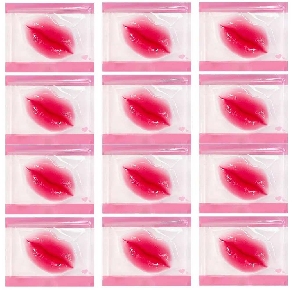 30Pcs Hydrating Lip Masks Moisturizing Anti-Wrinkle Lip Treatment Patches for Dry Cracked Lips Natural Regenerating Soothing