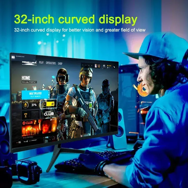 Schermo superficiale di alto valore 2k 165hz Led Monitor da gioco Display 4k Monitor per computer da gioco