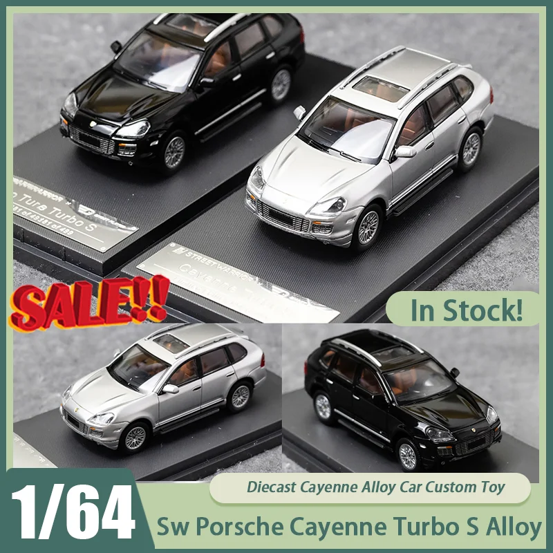 

Новый в наличии Sw 1:64 Porsche Cayenne Turbo S, легкосплавный автомобиль, миниатюрный литой под давлением Porsche, статические государственные украшения, игрушки на заказ, подарок для детей