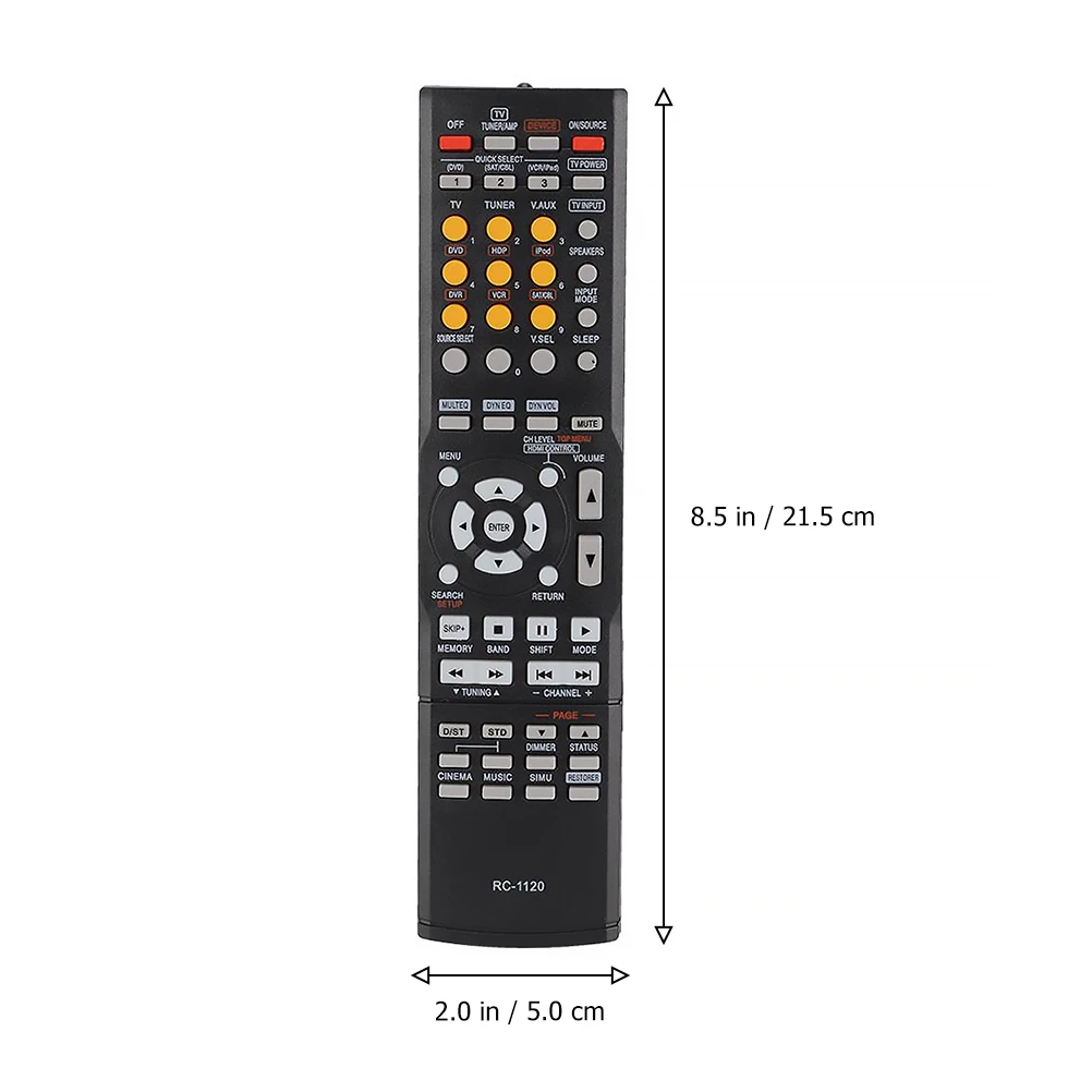 

Learning Remote for Receiver Remote For Receiver ABS Infrared Replacement Easy Operation Long Distance