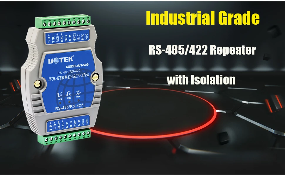 OEM ODM RS-485/422 리피터 절연형 산업용 등급 RS485 RS422 절연 리피터 UT-509