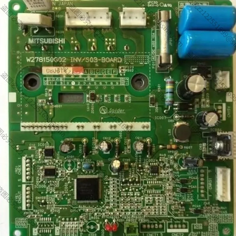 

Подходит для электрического кондиционера Mitsubishi, плата модуля преобразования частоты вентилятора W278150G02 INV/S03-B0ARD PUHY-P650