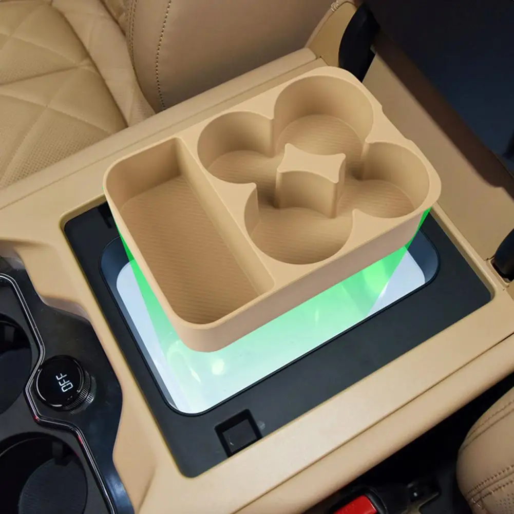 لتركيبة ليوبارد 8 اللون الأصلي سيارة سيليكون الثلاجة وسادة وحدة التحكم المركزية تخزين مسند الذراع صندوق حصيرة لوازم السيارات الداخلية