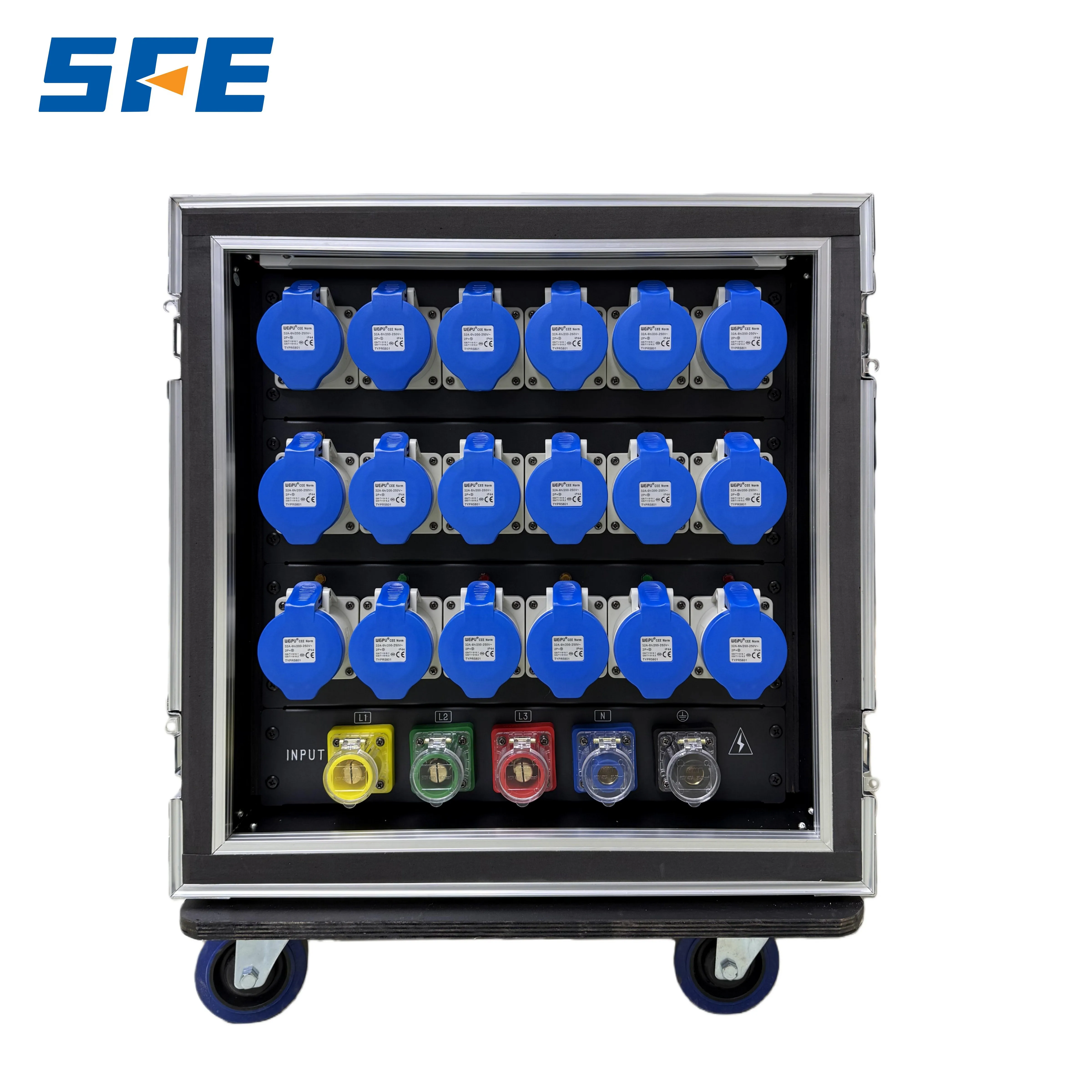SFE 18chs New Style Stage DJ Equipment Lighting Electrical Power Distribution Box Power Distribution Box for Stage