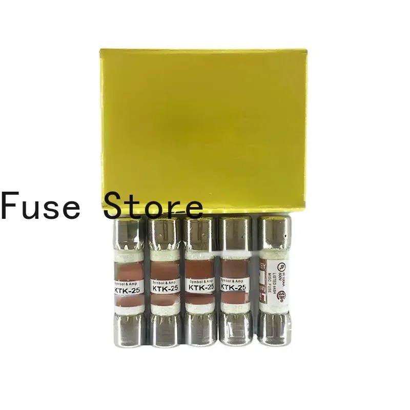 

1PCS Imported KTK-25 Ceramic Fuse 10*38mm 25A 600V