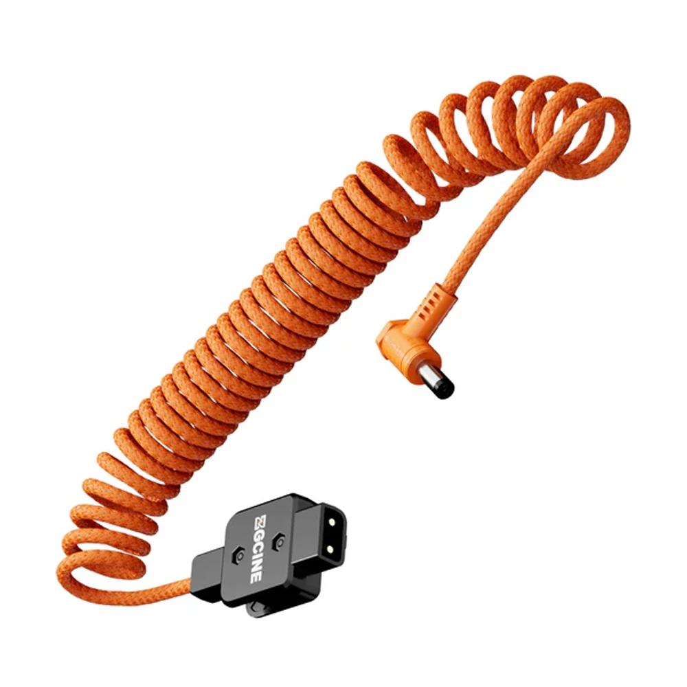 ZGCINE Power Cable 5.5*2.5 for D-Tap Battery  to Power Camera/Monitor/Light with DC Port