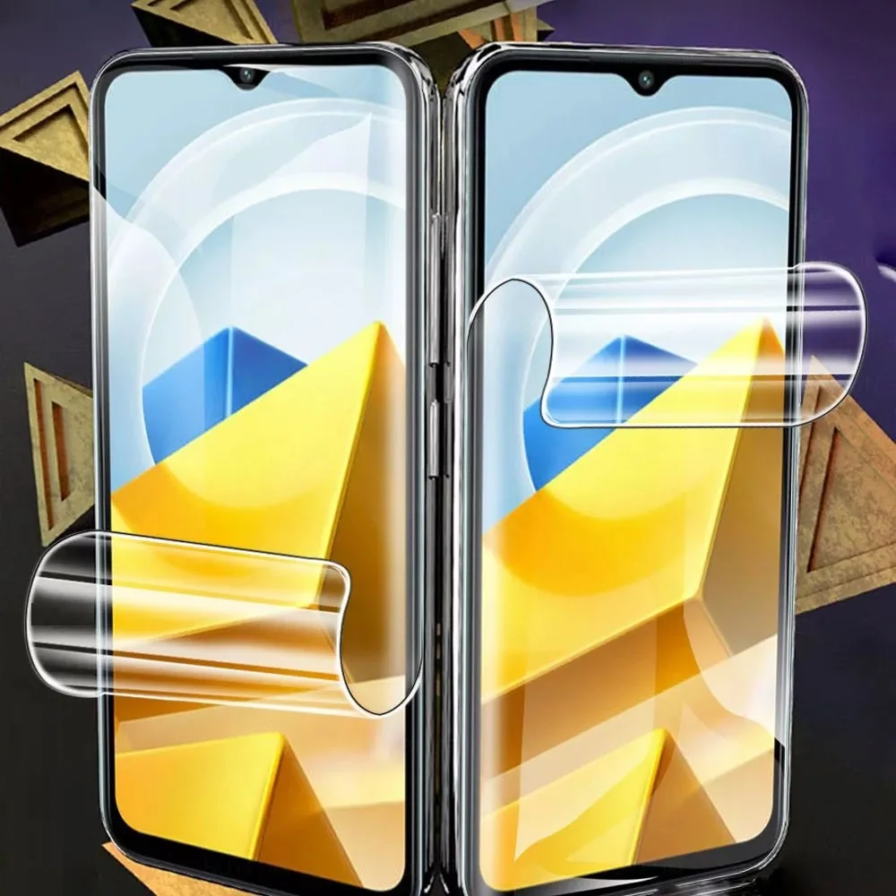 3 قطعة HD هيدروجيل فيلم لموتورولا G72 G84 G85 G64 G54 G32 حامي الشاشة لموتورولا حافة 40 30 الترا 50 برو 60 فيلم الانصهار