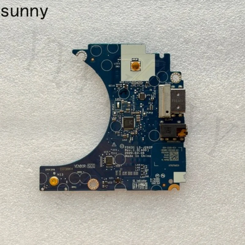 

Y+New for Dell Latitude 7310 7410 USB board Audio board LS-J262P D93G0
