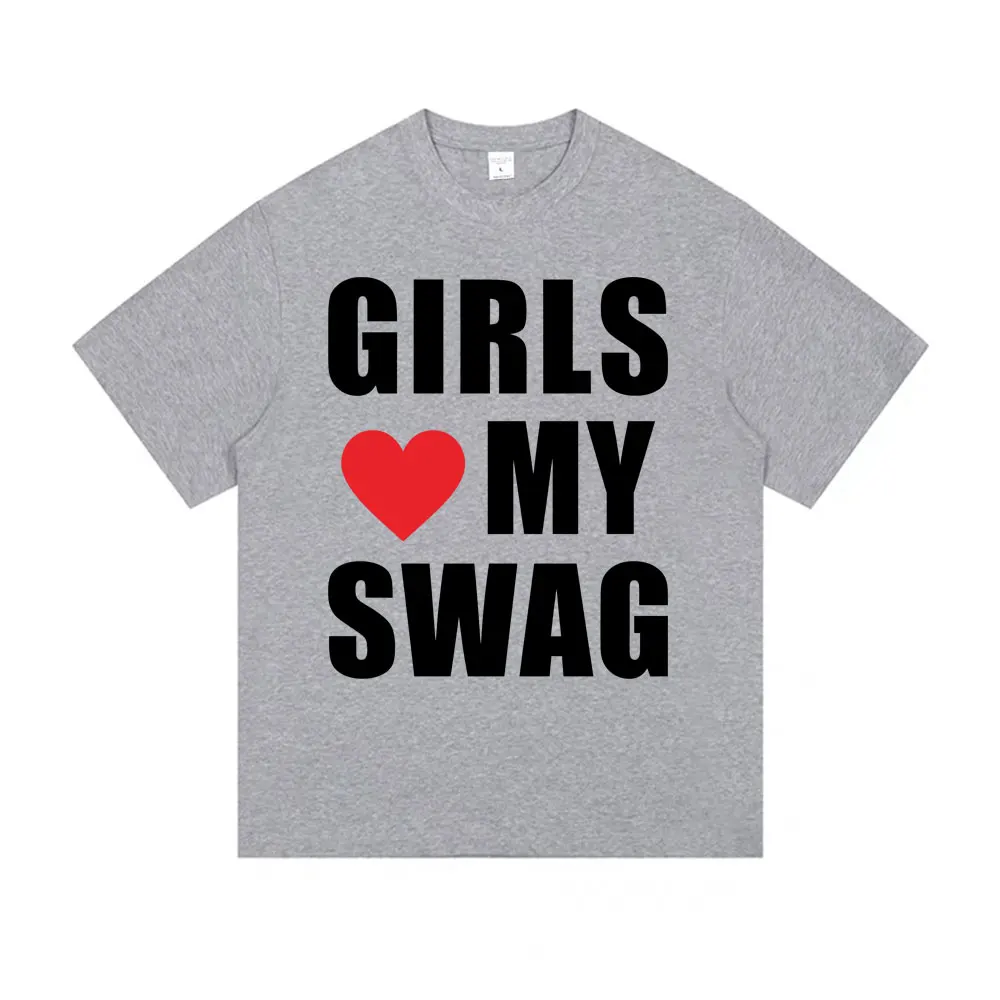 الفتيات الحب بلدي غنيمة مضحك ميمي تي شيرت الهيب هوب مغني الراب نفس النمط طباعة تي شيرت الرجال النساء عادية القطن Vintage قصيرة الأكمام تيز #4