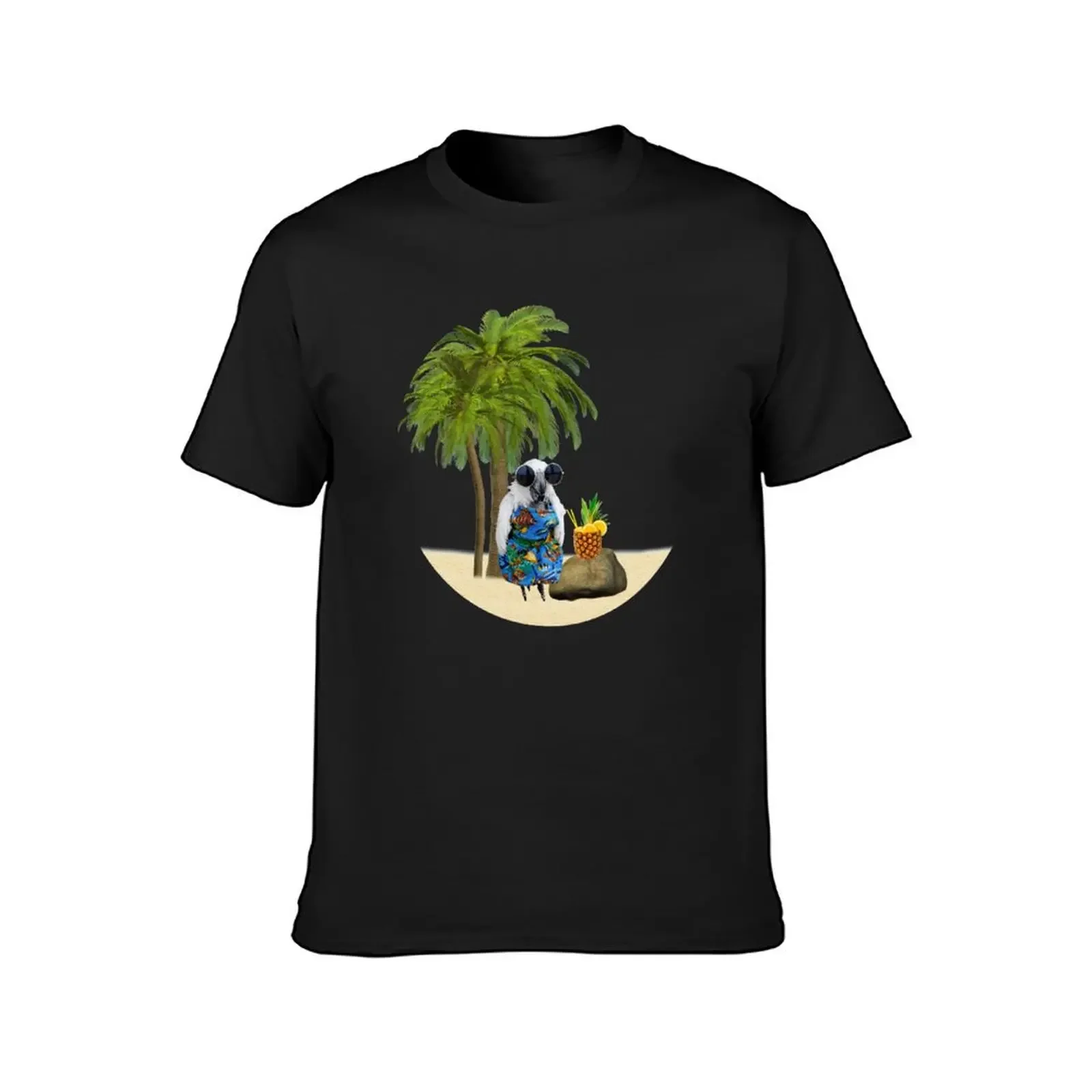 Cockatoo in Paradise T-Shirt heavyweights anime stuff tee shirts for men