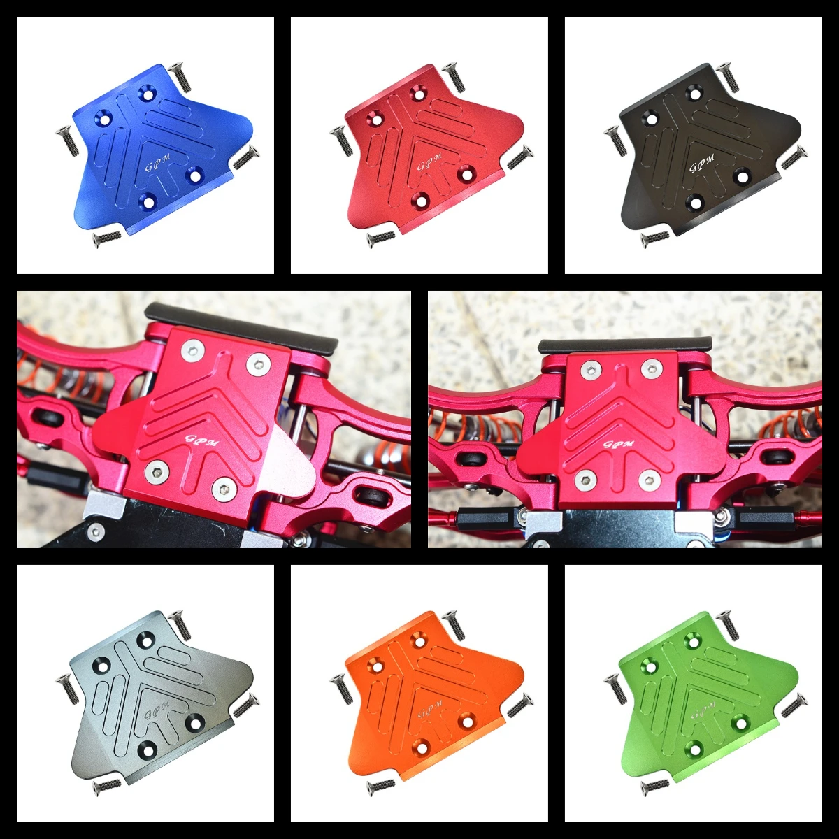 

GPM ARRMA 1/8 Kraton 6S Outcast Senton For Alu Rear Chassis Protection Plate