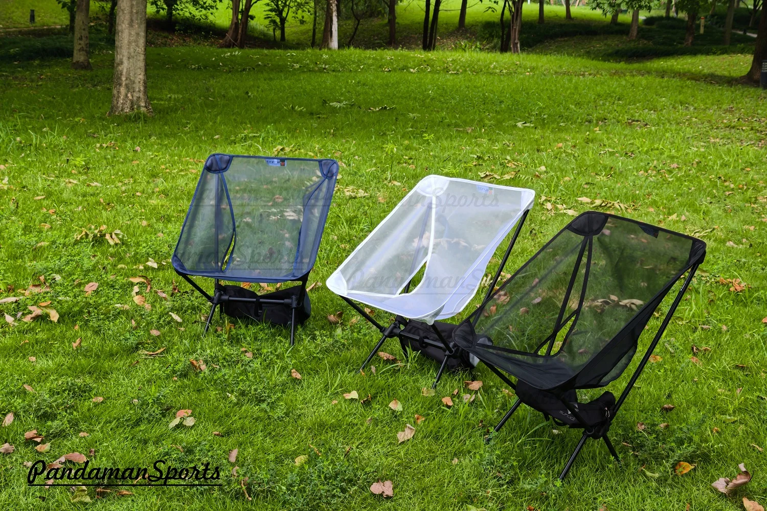 0,58 kg Leichter Tragbarer Camping-Klappstuhl für Bergsteigen, Sommer, Kühlendes Netzgewebe, Strand, Wandern, Rucksackreisen, Trekkingstuhl – Detail 4