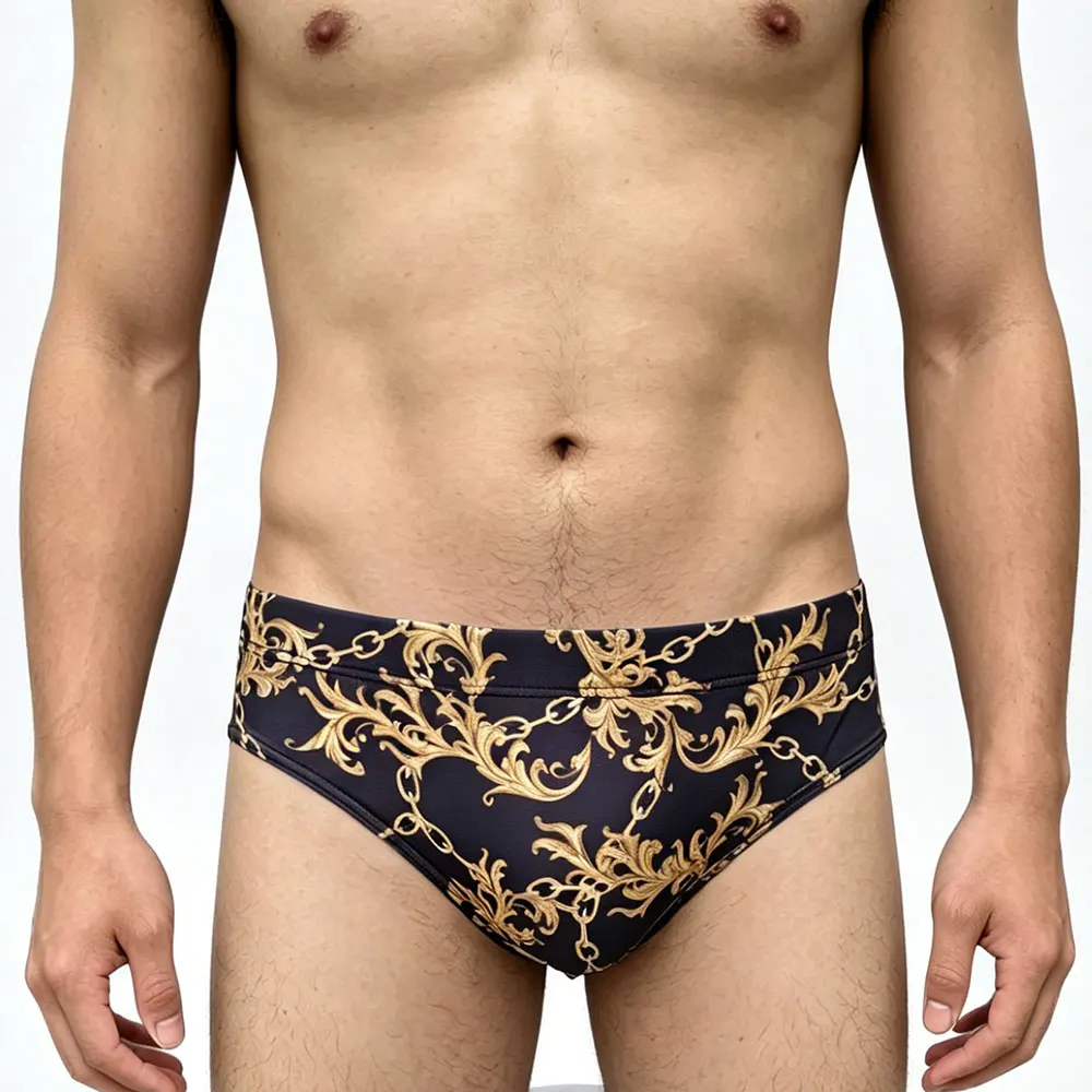 Sunga Masculina Neon Push-up Sexy para Natação, Praia e Surf