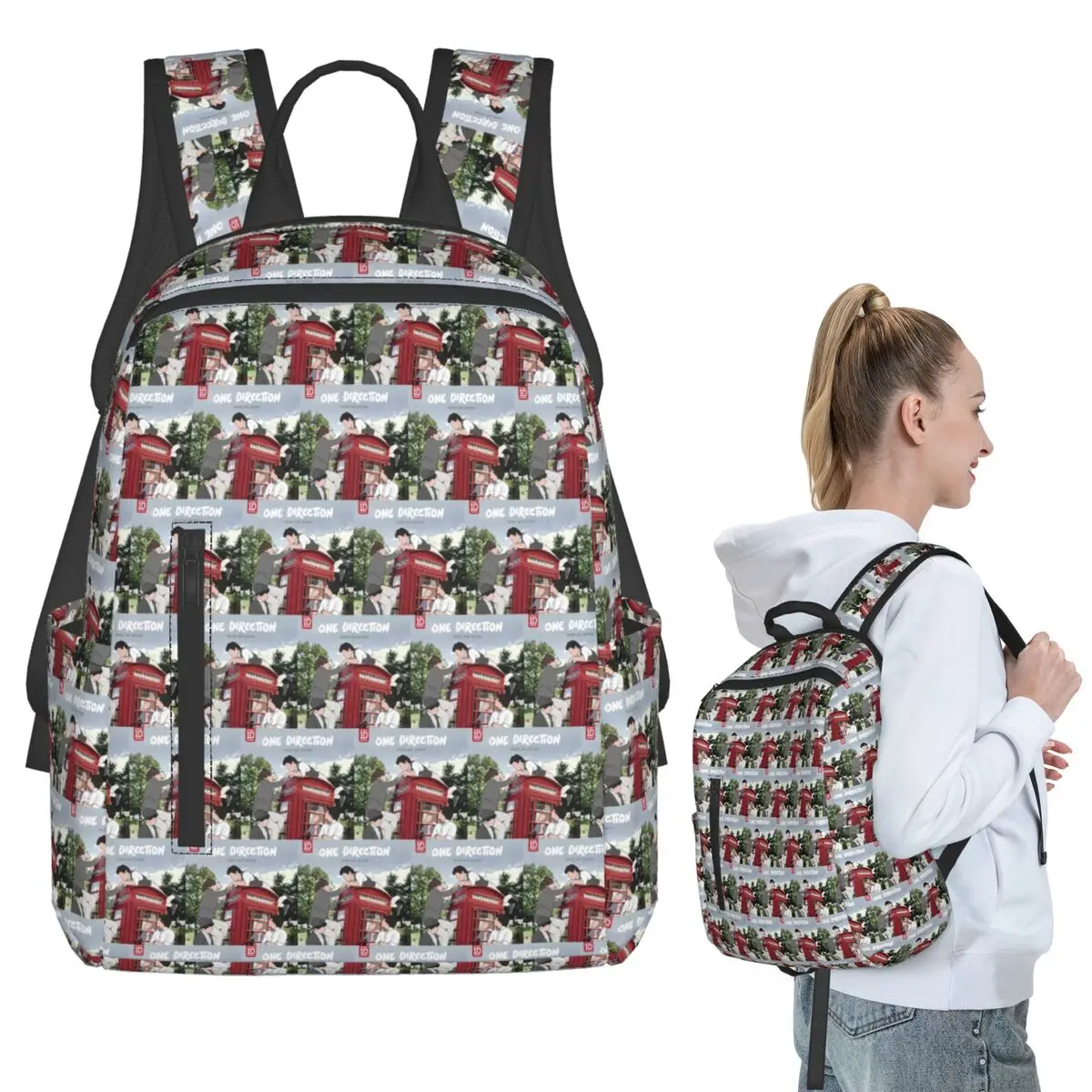

1D Take Me Home Backpack Student BookBag Children School Bag Computer Shoulder Bags Boys Girls