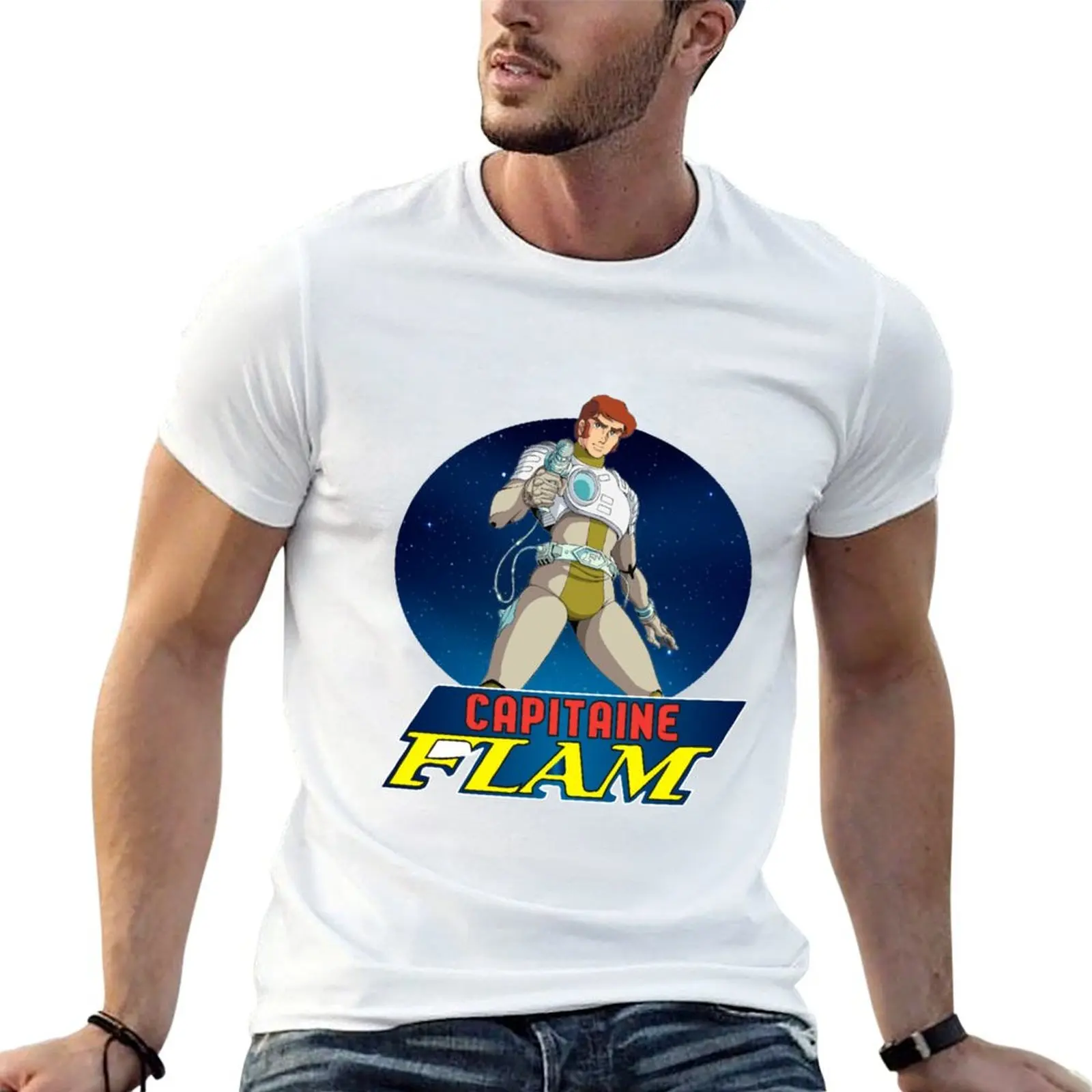 

Capitaine Flam (Captain Future) T-Shirt t shirts for man slim fit t shirts for man graphic tees T-Shirt