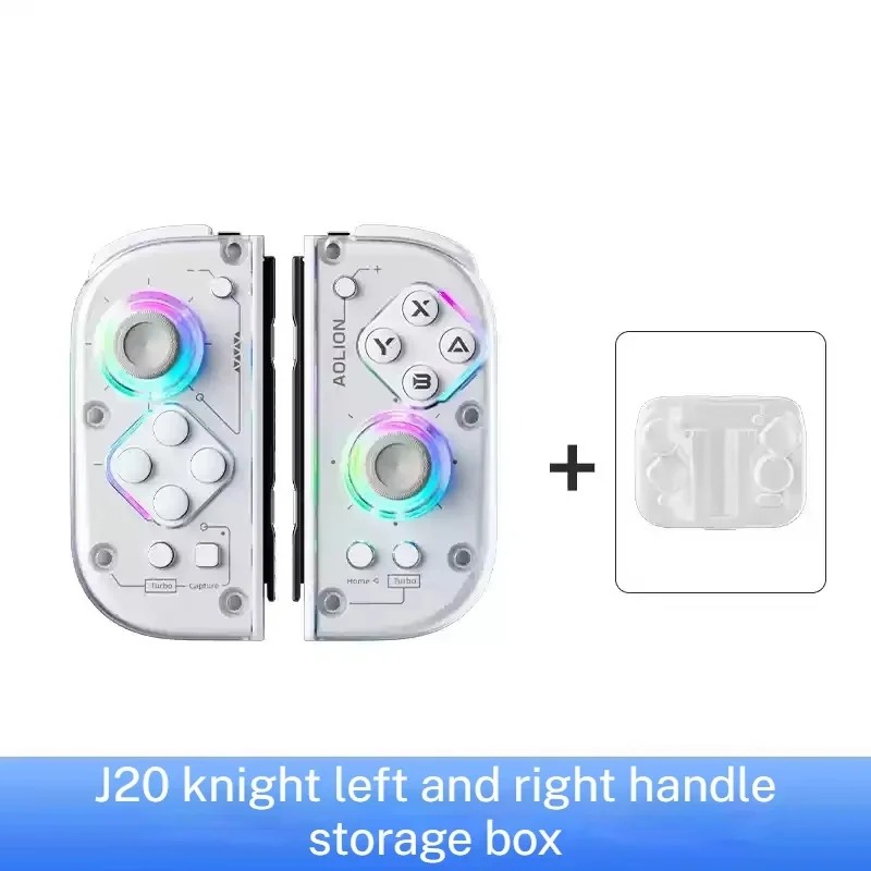 Nuovo J20 BT JoyCon Gamepad Switch/Lite/Oled Joypad Illuminazione RGB Controller di gioco Compatibile PC Android IOS Accessori da gioco