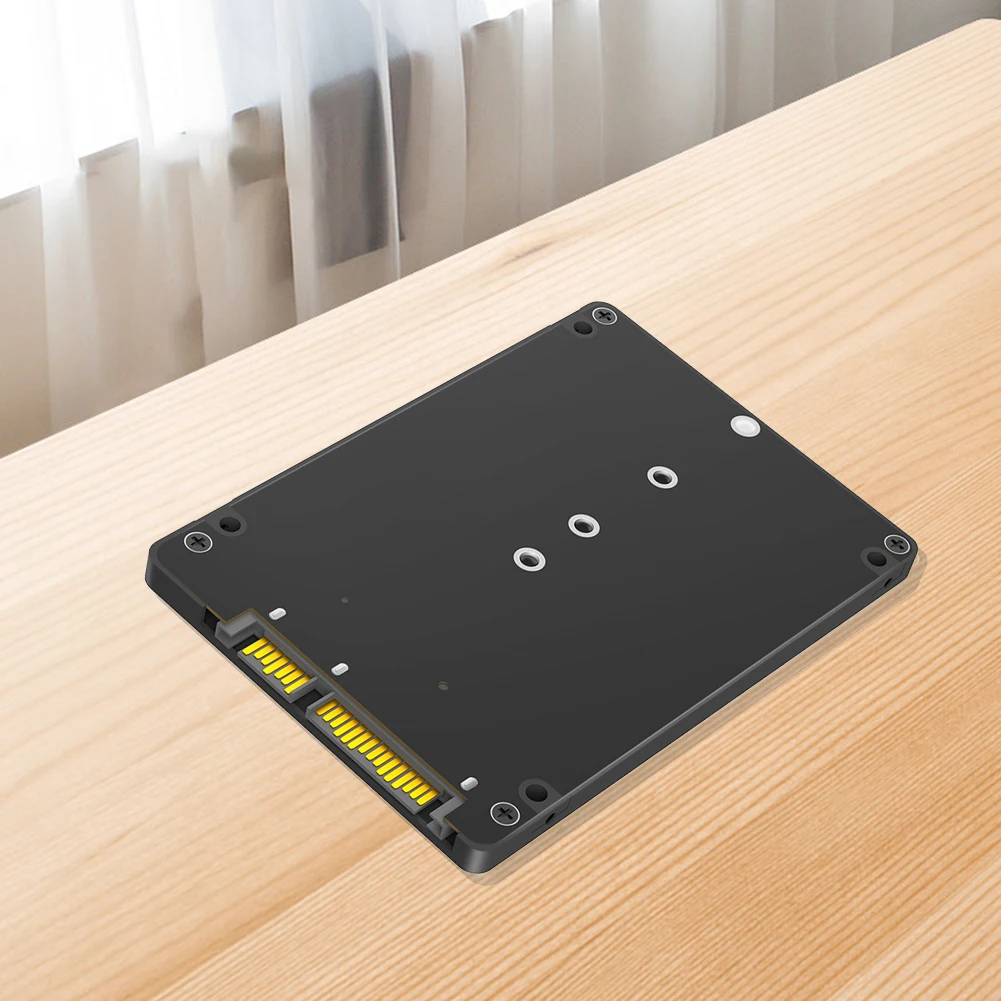 กล่องใส่ฮาร์ดดิสก์ M.2 NGFF B Key เป็น SATA SSD ขนาด 2.5 นิ้ว กล่องใส่ M.2 SSD  อะแดปเตอร์แปลง M.2 NGFF SSD เป็น SATA III ขนาด 2.5 นิ้ว