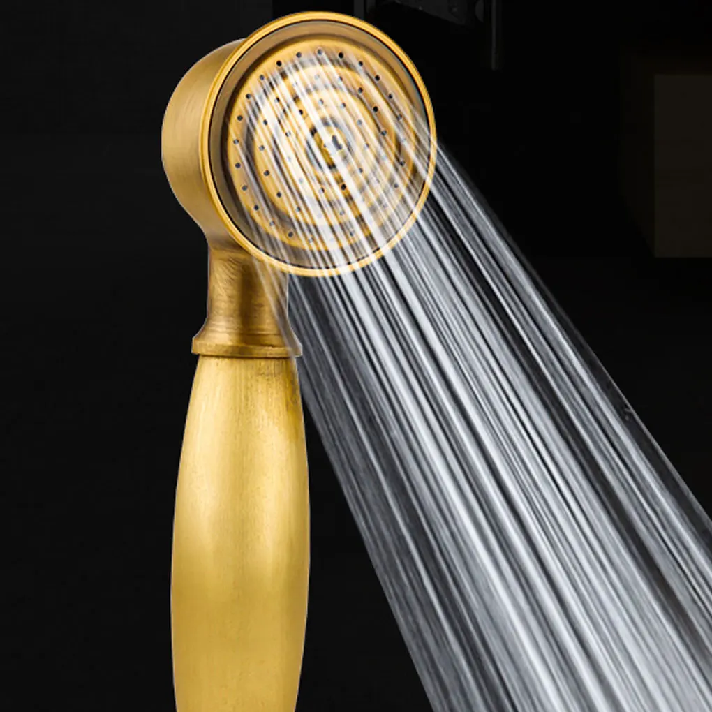 Exquisite Craftsmanship Impact-resistant Handheld Shower With Retro Style Shower