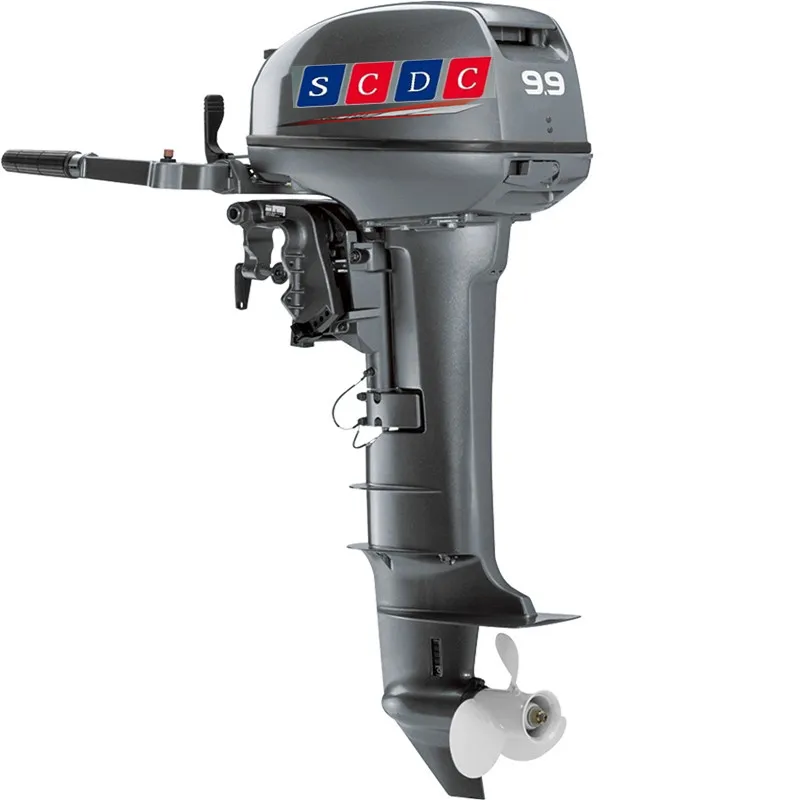 Original 2 stroke outboard boat engines Yanaha E60HMHDL outboard motors handle control type